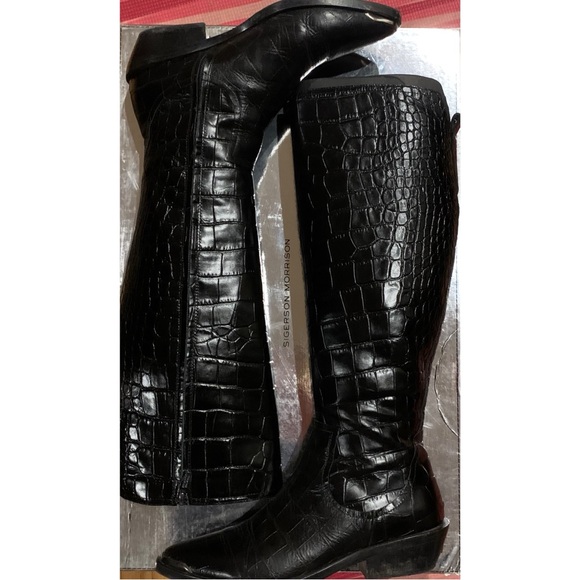 Sigerson Morrison | croc boots - Picture 3 of 6